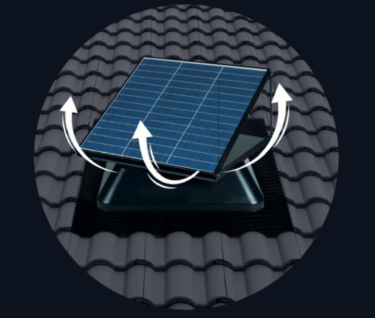 extracteur de toiture photovoltaïque